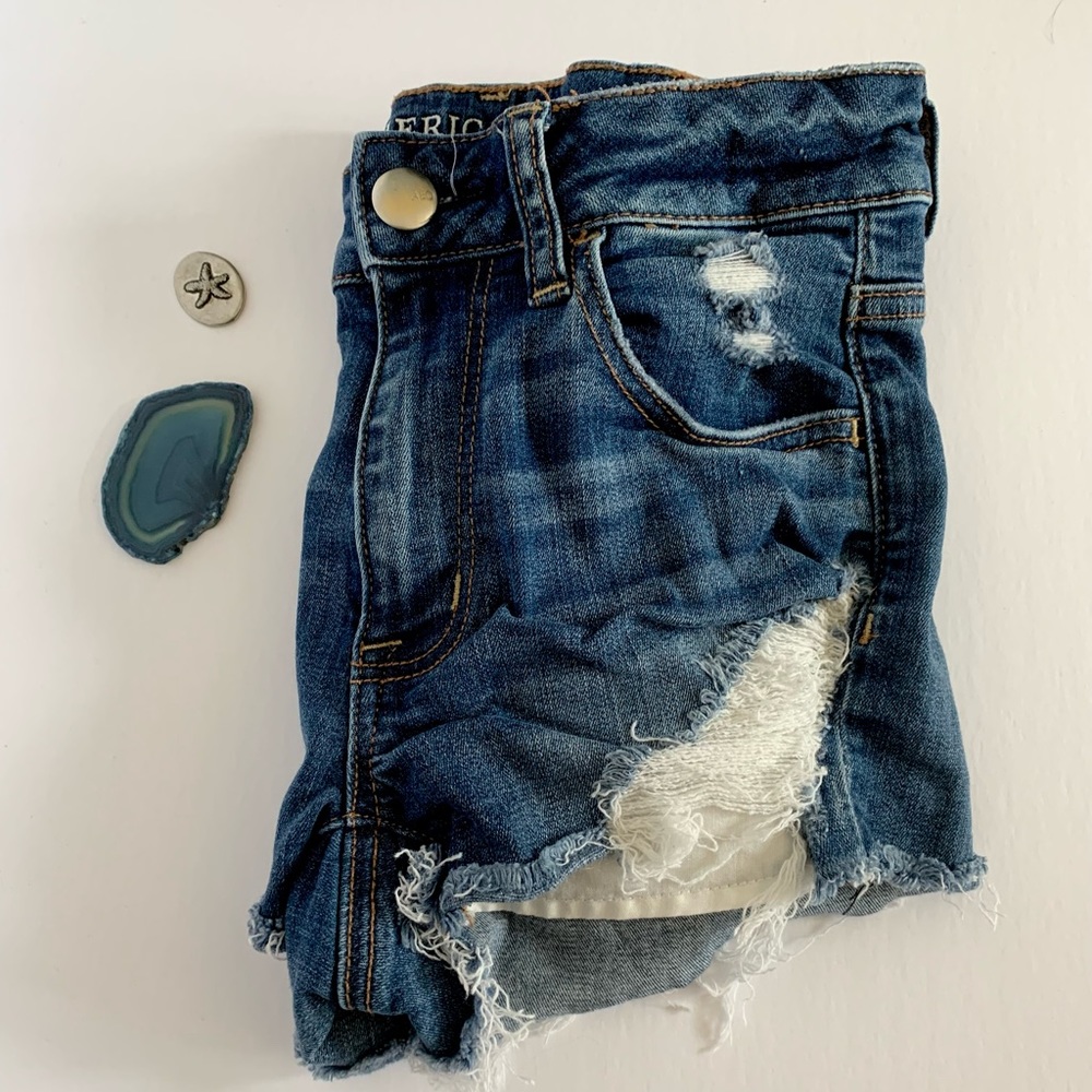 American Eagle Super Stretch Jean Shorts